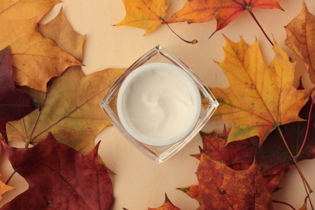 Autumn skincare products