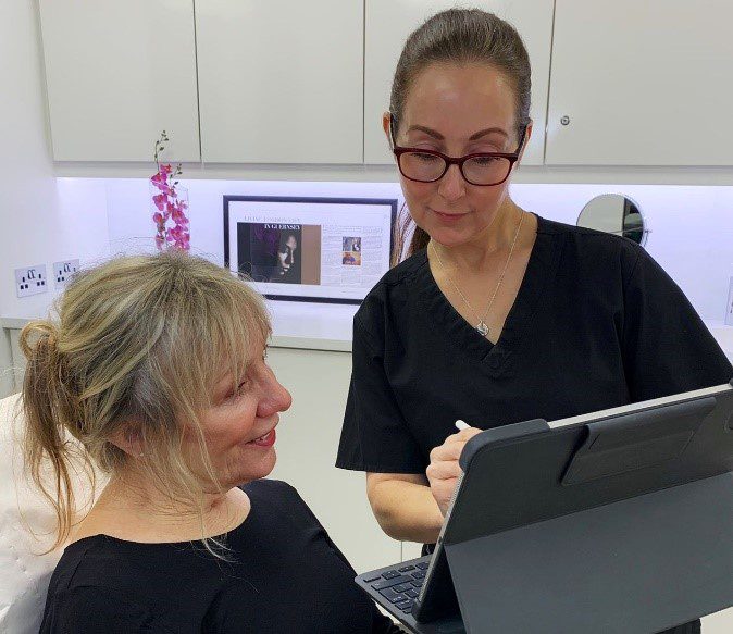 aesthetic skin clinic support and consultation